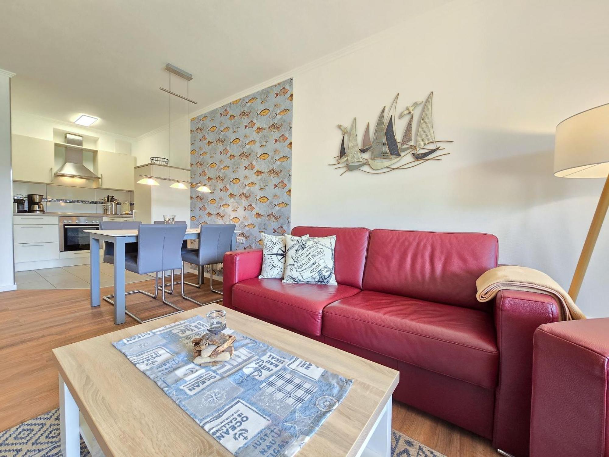 Duenenpark Binz - Komfortplus Ferienwohnung Mit 1 Schlafzimmer Und Terrasse Im Erdgeschoss 212 Buitenkant foto