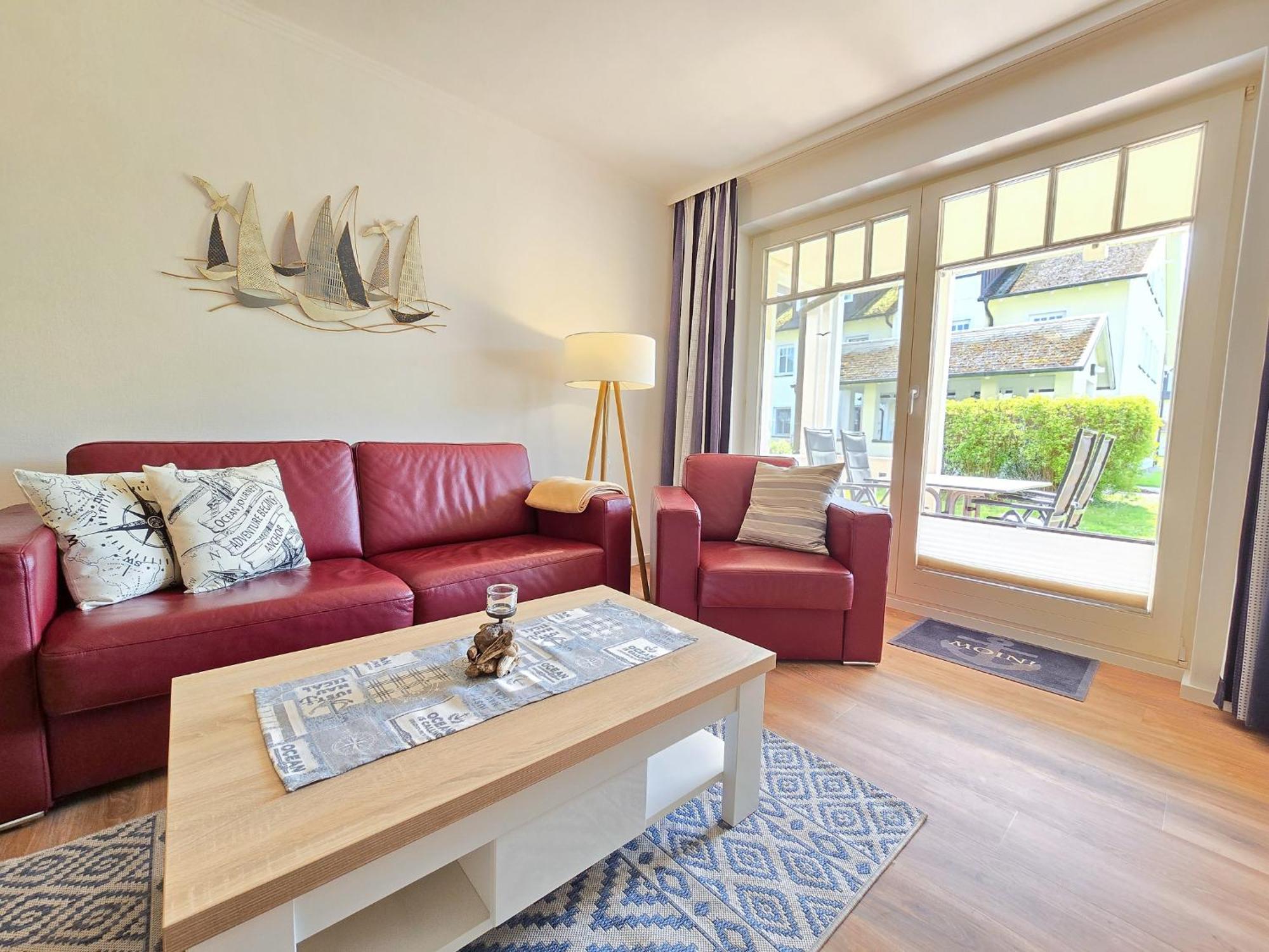 Duenenpark Binz - Komfortplus Ferienwohnung Mit 1 Schlafzimmer Und Terrasse Im Erdgeschoss 212 Buitenkant foto