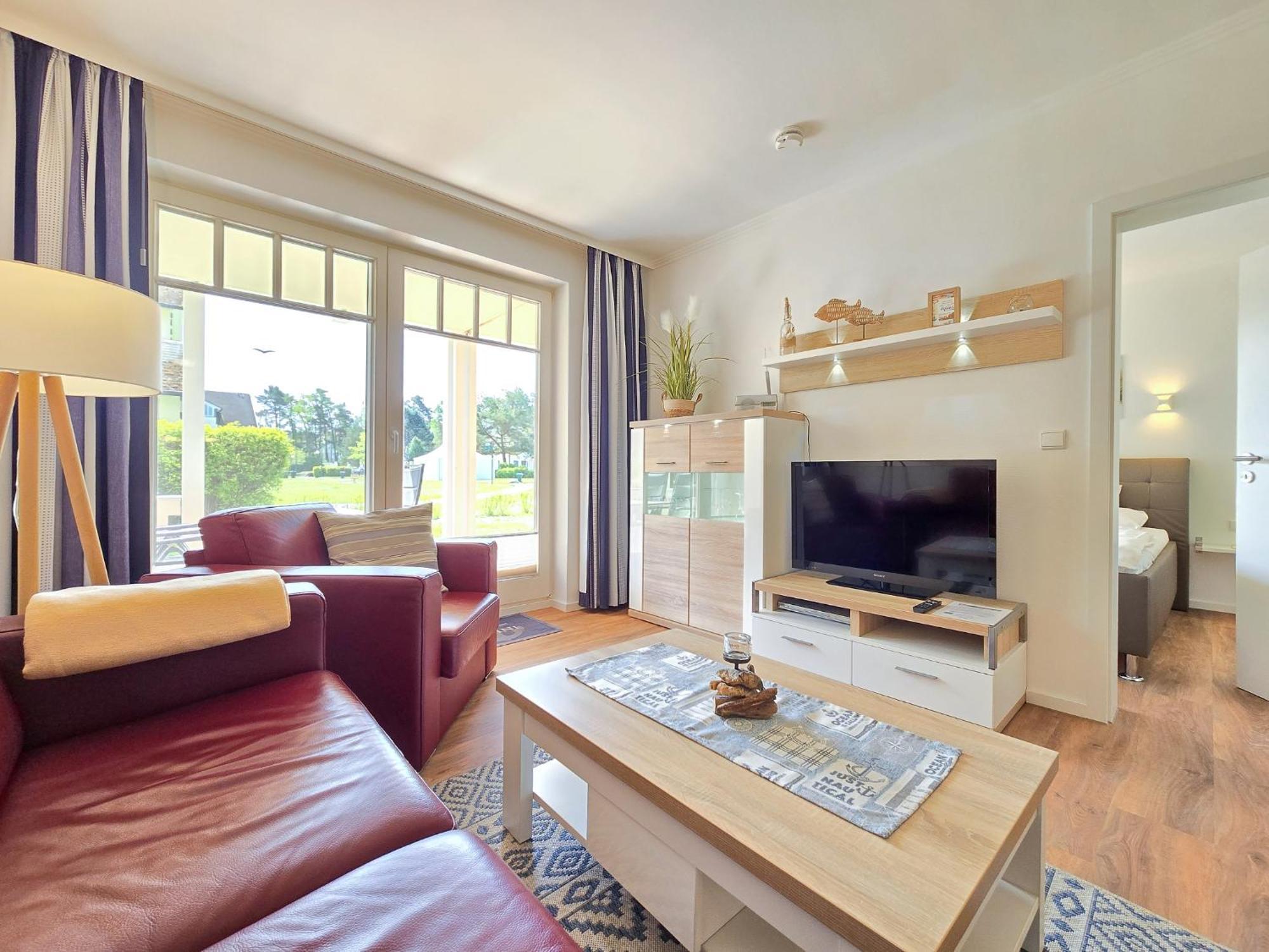 Duenenpark Binz - Komfortplus Ferienwohnung Mit 1 Schlafzimmer Und Terrasse Im Erdgeschoss 212 Buitenkant foto